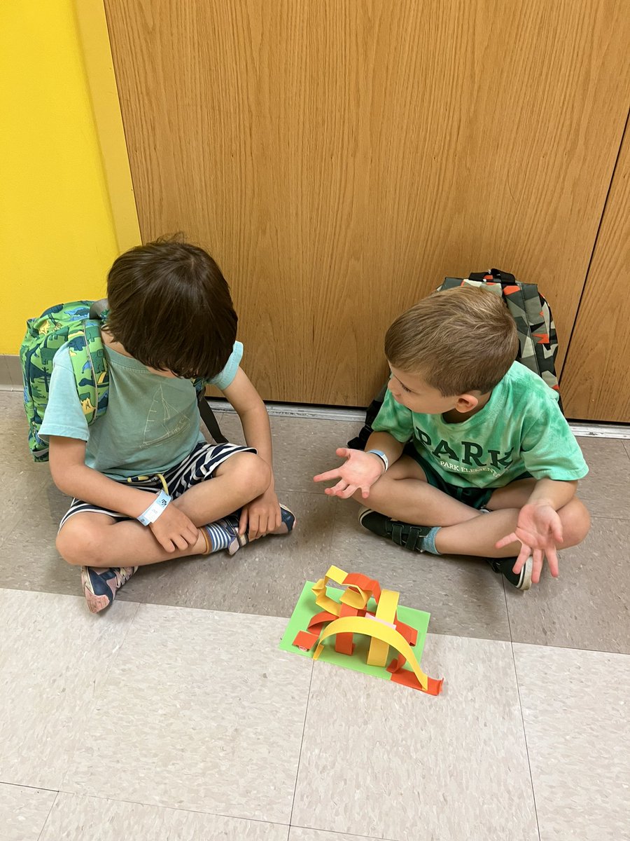 MsRannalsArt's tweet photo. K is learning about texture and shape inspired by Noguchi’s Playscape in Piedmont Park! I always love their creativity with this project 🛝 #apsarts #SPARKle #beSPARK @drjtoney @sarapruett5 @APS_SPARK @erickson_sarah_ https://t.co/UWUppxtOLo