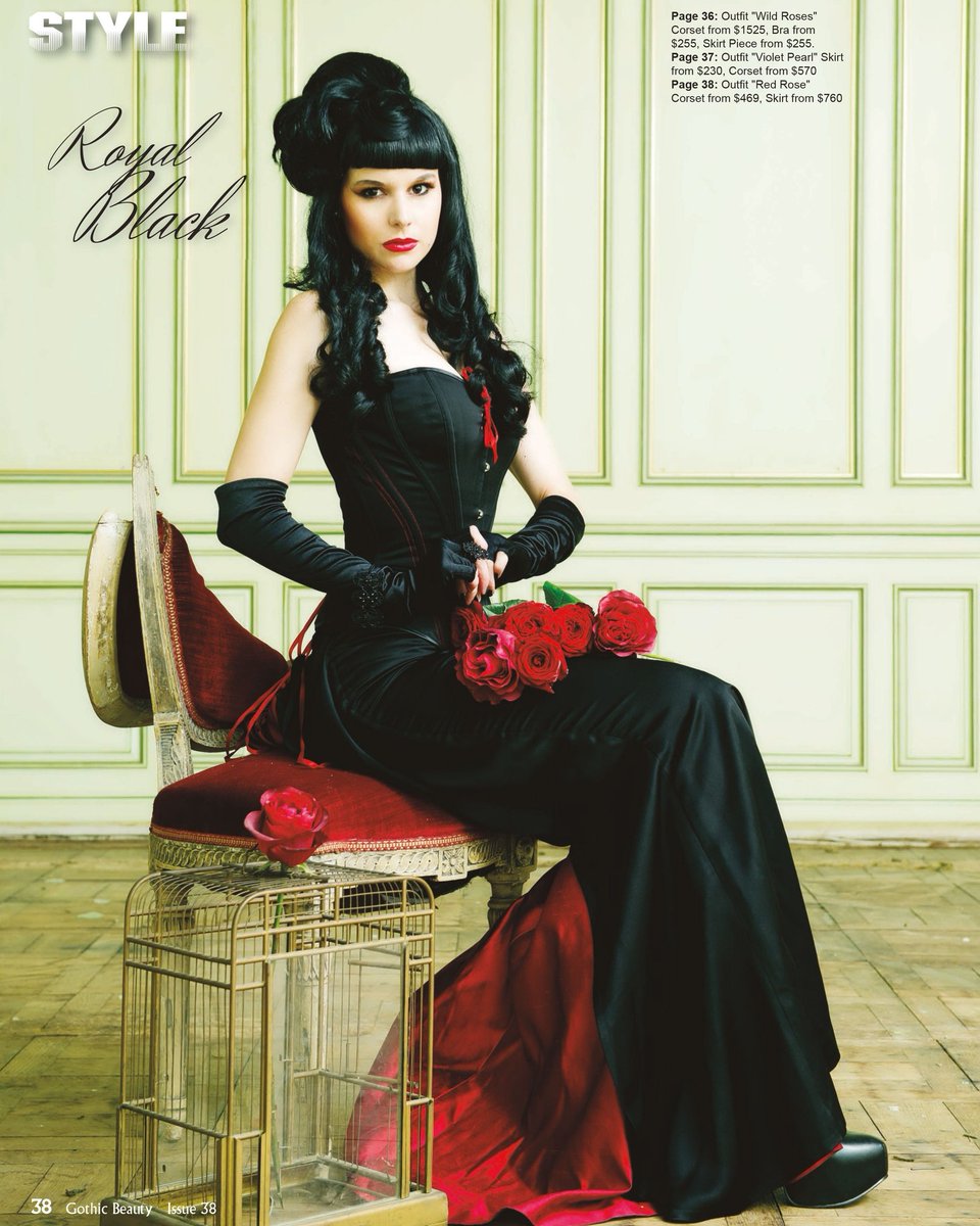 GothicBeautyMag's tweet photo. #FlashBackFriday with Royal Black Couture modeled by #denisedelconte photographed by @annie_bertram for #GothicBeauty #Magazine 38. Back issue available at https://t.co/AKSGzg8rml
#royalblack #royalblackcouture #gothicbeautymag #gothfashion #gothcouture #corsetry #couture https://t.co/hHUDPgZSXC