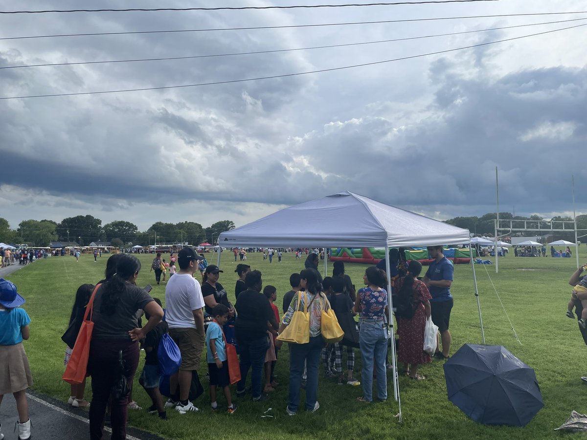 It’s back to school time. We are kicking off the school year with our annual <a href="/PWCSNews/">PWCS</a> Summer Back to School Community Event. Thank you <a href="/DrBoynton/">Dr. B</a> for hosting <a href="/UnityBraxton/">Unity Braxton Middle School</a>. Having lots of fun with our families and staff. School starts August 21st. 📚✏️🍎