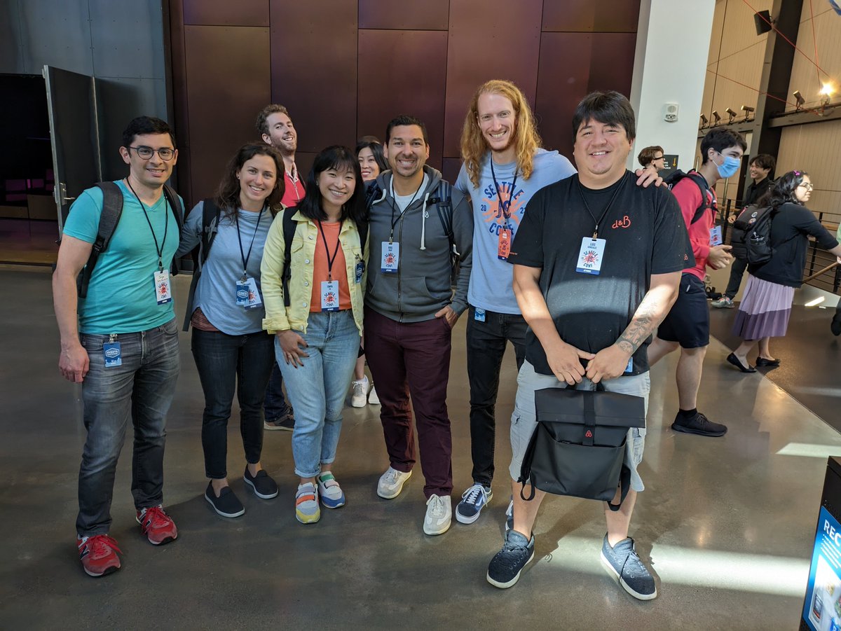 seattlejs's tweet photo. Finally, thanks to all of the amazing people who came out to #SeattleJSConf 2023 and, through a love of the web and a willingness to karaoke, have become part of our amazing community!
You all make the sweat and the tears completely worth it โค๏ธ
๐ธ โ https://t.co/HjcOyS30Sr
/end