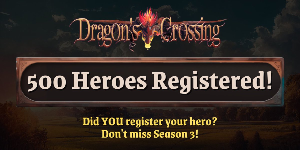 Dragon's Crossing tweet media
