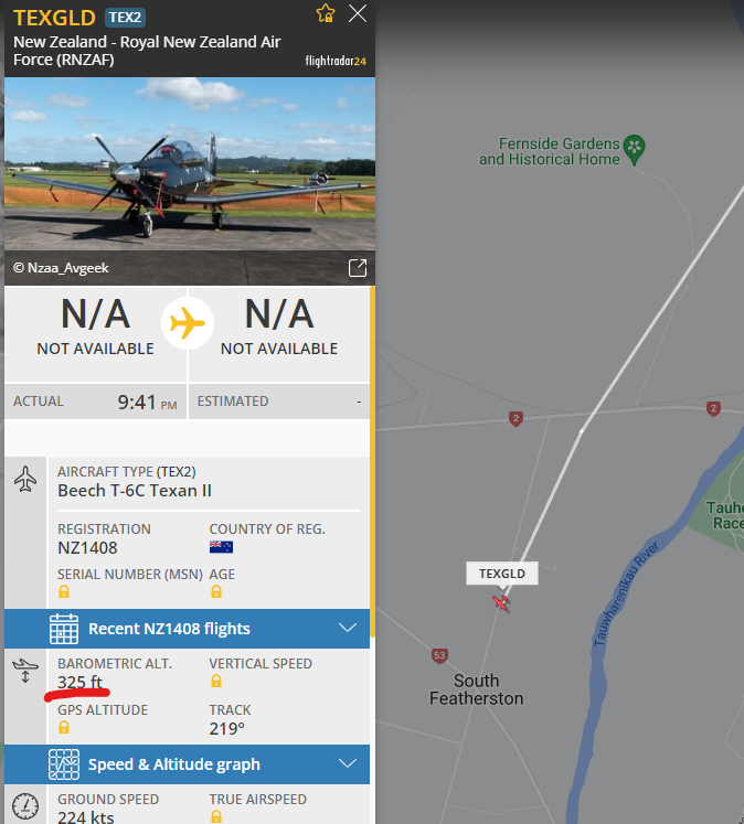 BrenMurrell's tweet photo. Actually checked the specifics @NZAirForce - your pilots were IN my airspace. This is INCREDIBLY dangerous behaviour and it's DEFINITELY not the first time it's happened. https://t.co/SGdqk15gmH