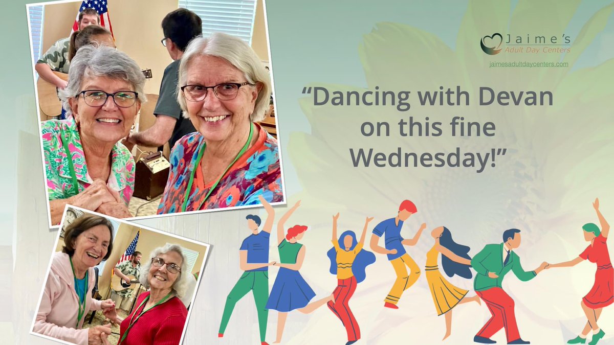 Yesterday was a 'Dancing' Wednesday' and our members enjoyed the great music and good times provided by 'Devan'. We have fun every week at Jamie's! 🎼💃🕺
#lutzfl #memorycare #SeniorCare