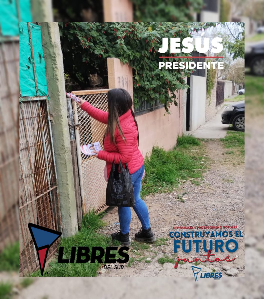 Barriosdpie_itu's tweet photo. 🔹El día de hoy nuestras compañeras estuvieron volanteando por la zona de 🔸villa Ángela Ituzaingó llevando a cada vecino las propuestas de Libres del Sur.
#LibresdelSur
#JesusConVos
#ConstruyamoselFuturoJuntos https://t.co/JegSVnXOzy