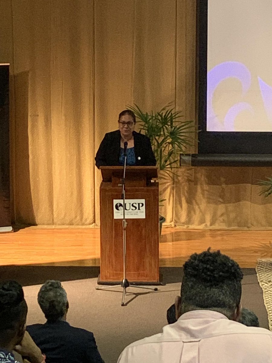 'It isn't the #PacificWay if the voices of the grassroot communities aren't included'. A wonderful introduction to the third speaker for the Forum Economic Ministers Meeting Ms. Siale Ilolahia who is the Executive Director of the Pacific Islands Association of NGOs.