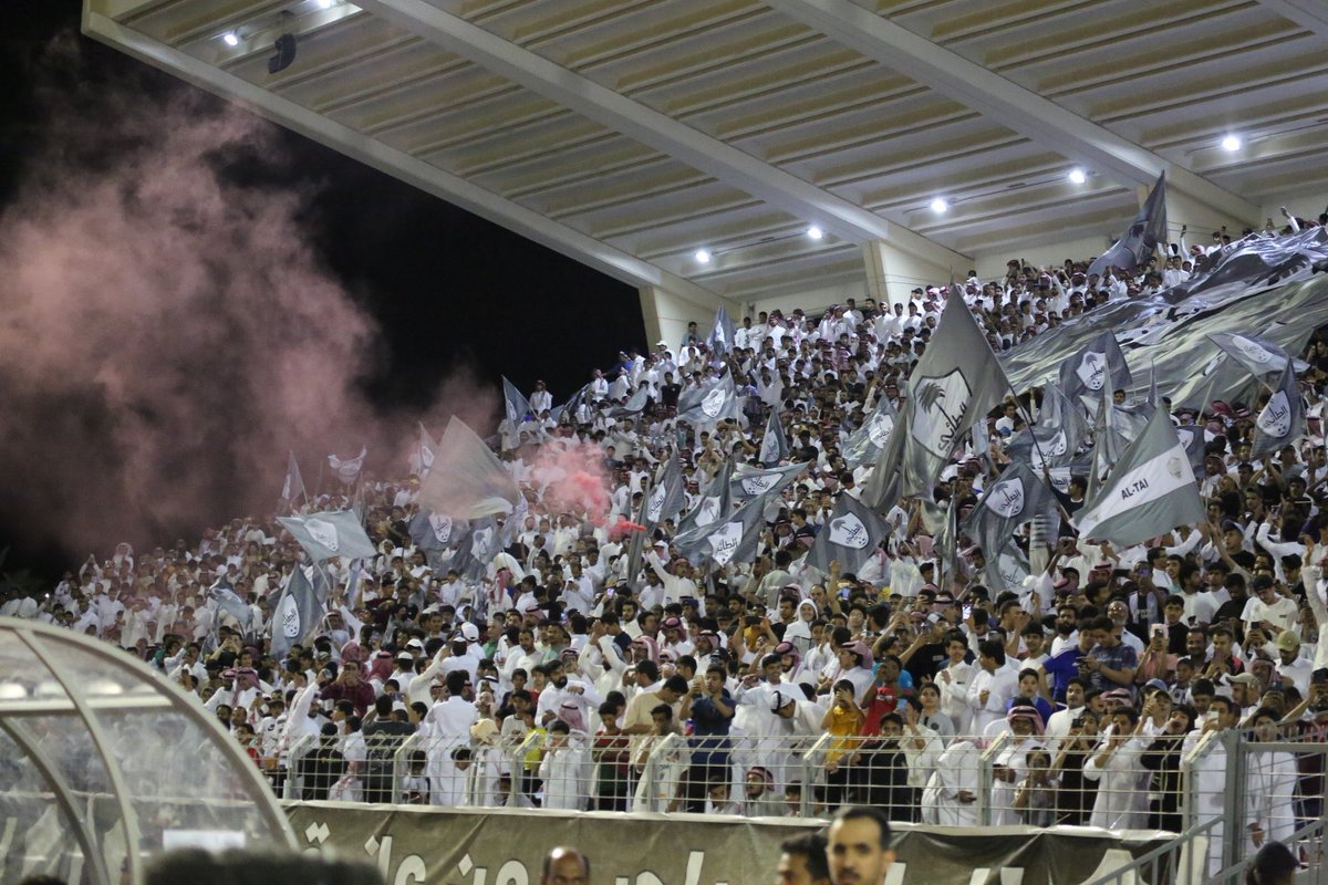 بإذن الله..بداية موسم إمتداد للموسمين الماضيه وأجمل للحواتم وعشاقه..وأعان الله إدارته والقايمين على الفريق لمواجهات التحديات والصعوبات وتجاوز العقبات الكبيره للأنديه من خارج (الصندوق).!!!
الله يوفق #الطائي دايماً وأبداً..
ويجعل شعاره دوم عالي🤍🏳️