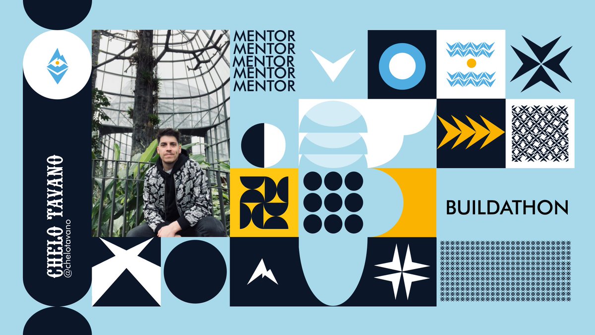 ¡Gracias <a href="/chelotavano/">0xtavano</a> por sumarte como mentor! 

Chelo es ingeniero de software, su experiencia en la industria fintech y en el ecosistema web3 nos guiarán para construir en el #Buildathon.