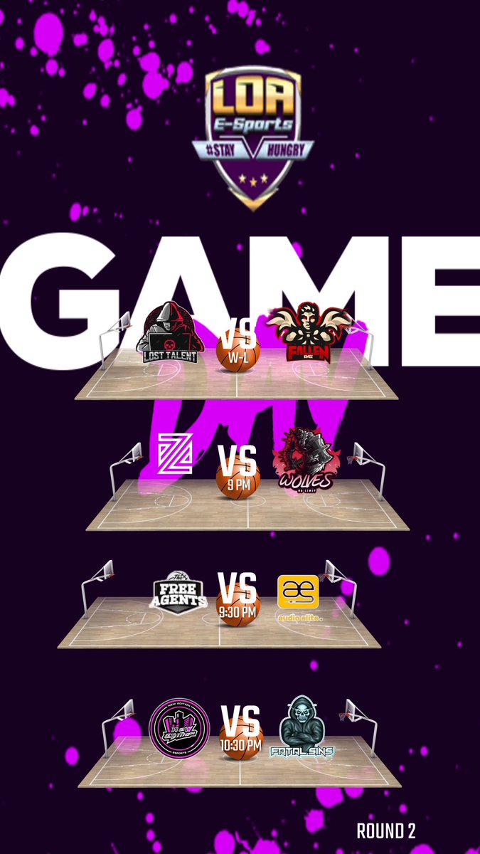 Round 2 of LOA Playoff concludes tonight‼️

Lost Talent vs Fallen Ones
2-1 LT

Zero Gaming vs Wolves
📺 twitch.tv/iihooperll

The Free Agent Team vs Audio Elite
📺 twitch.tv/riskclaw

New Edition vs Fatal Sins
📺 Twitch.tv/xoBump