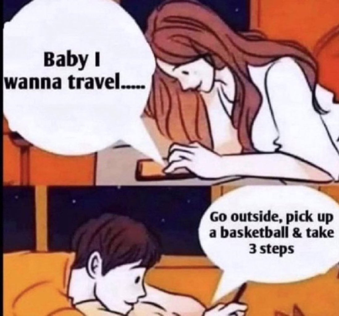 When she wants to travel.