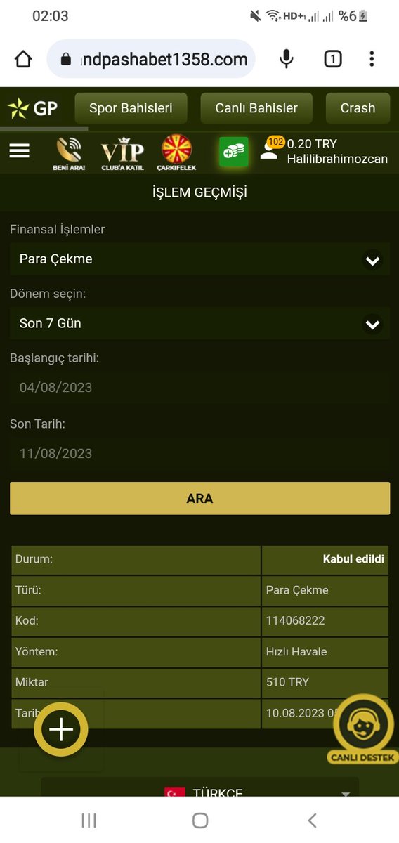 Grandpashabet çekim paylaşma.