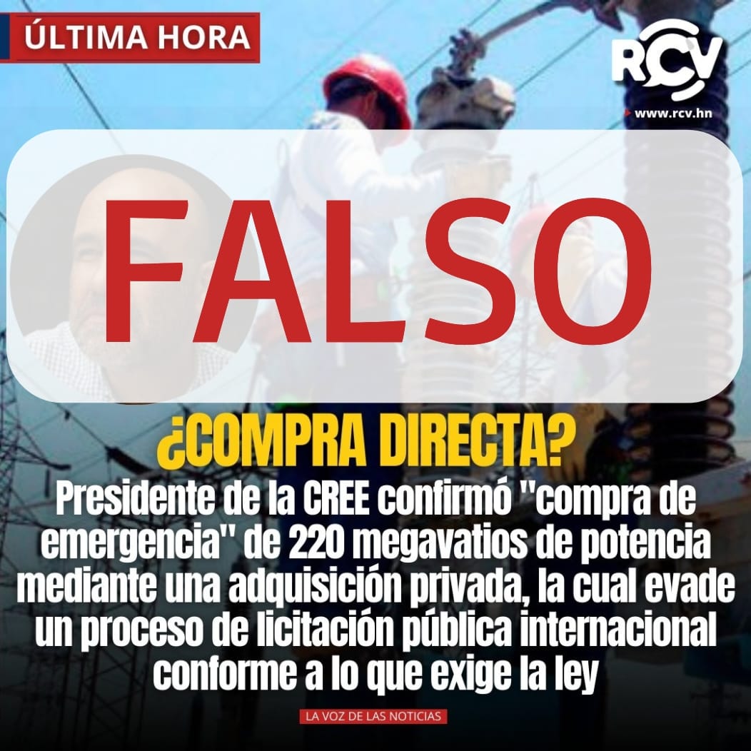 carbajal_tejada's tweet image. Cualquier proceso próximo de incorporación de potencia y energía en el país se hará por medio de licitaciones que involucren la participación de múltiples oferentes y mecanismos de transparencia adecuados. 

¡¡No se ha aprobado en la @EneeHnOficial ninguna contratación directa!!
