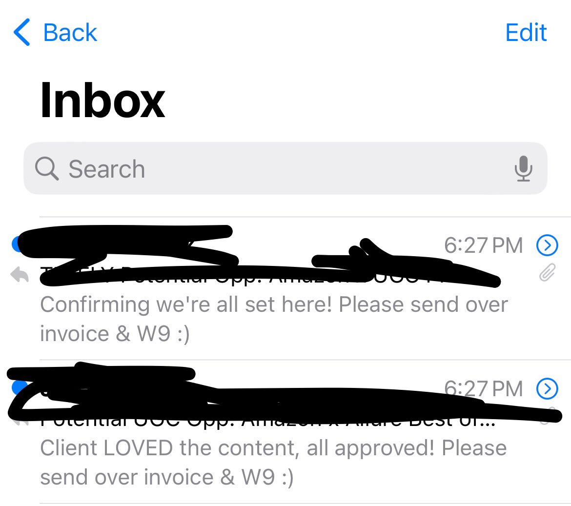 the BEST feeling!! 😍🙌🏾 and dare i say these videos were for AMAZON!!!! freaking out
#ugc #ugccreator #ugccommunity