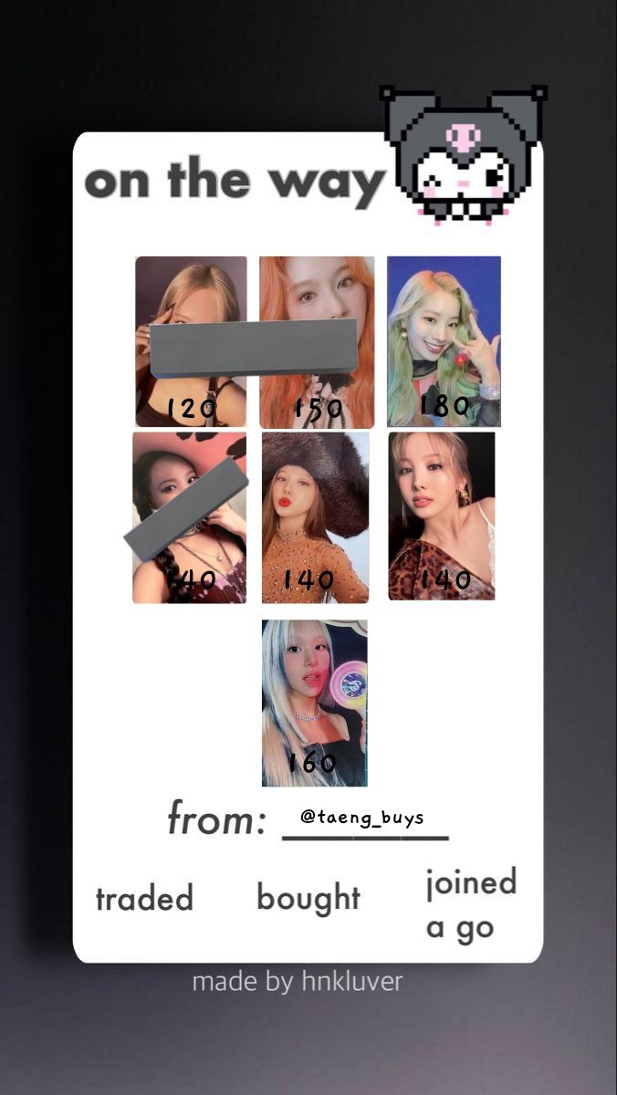 Taeng_buys's tweet photo. @pammycollects Avail https://t.co/Ofn139JbDw