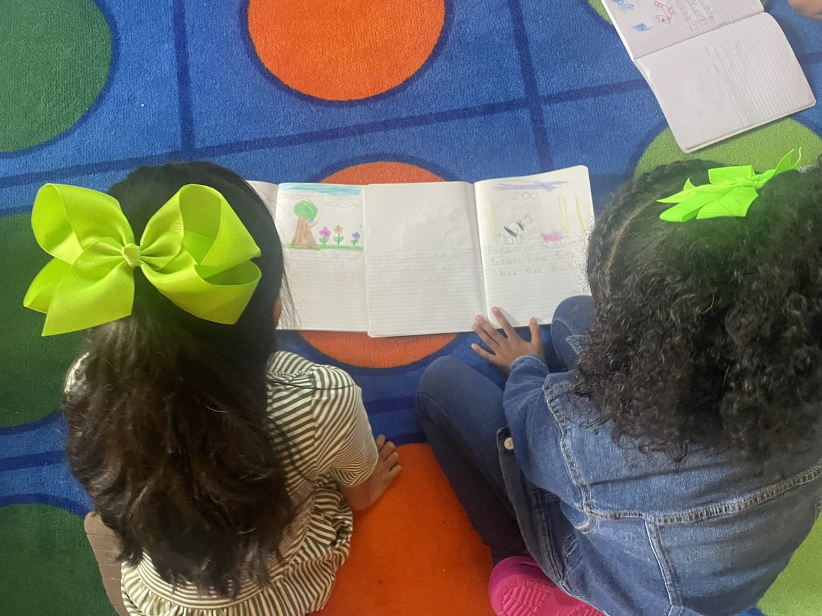 Writing stamina + peer reading today…. Impressed by these writers! ❤️📝 <a href="/ClarkCreekSTEM/">Joey Moss</a>