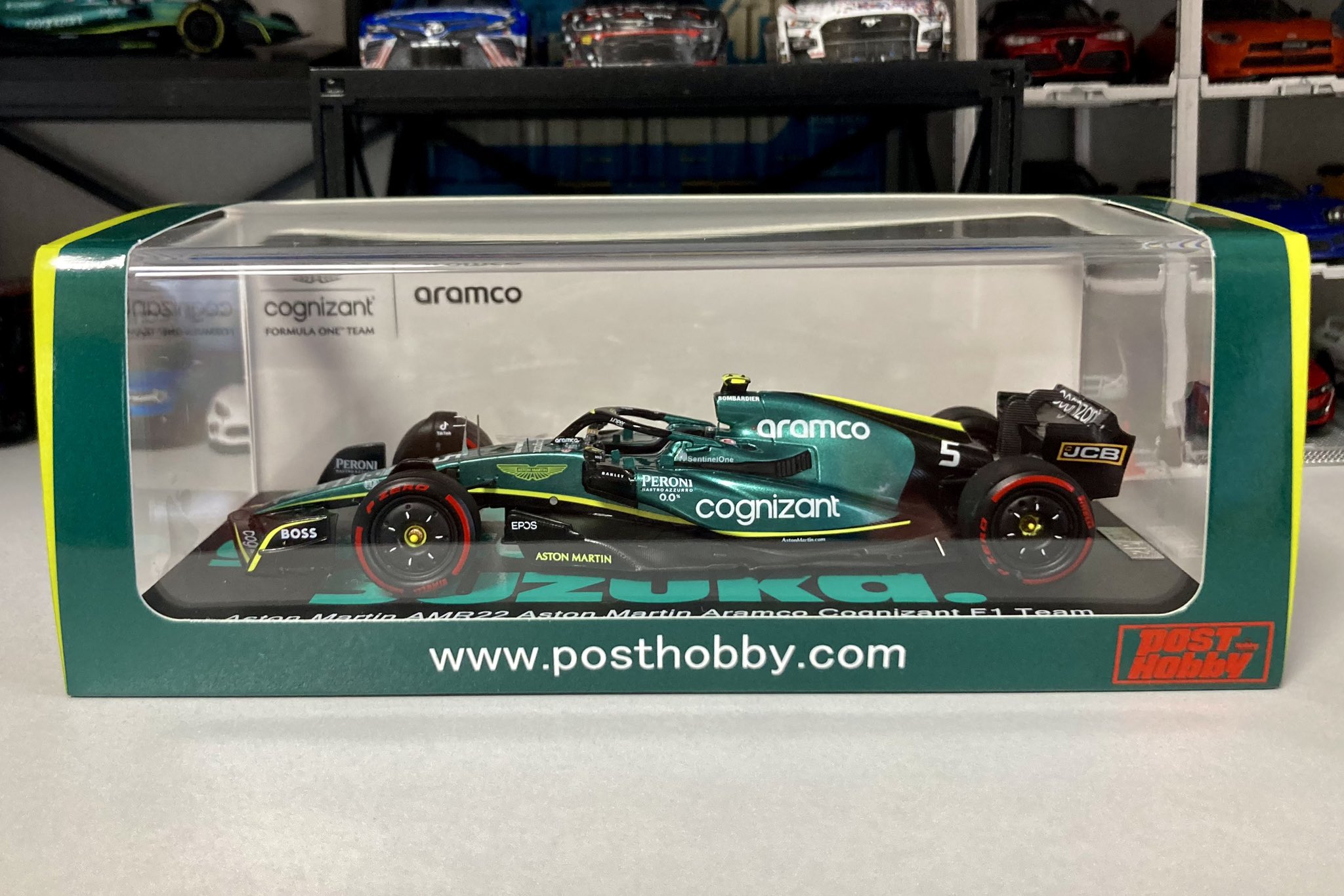 1/43 ポストホビー特注 1/43 アストンマーチン F1 2022日本GP予選