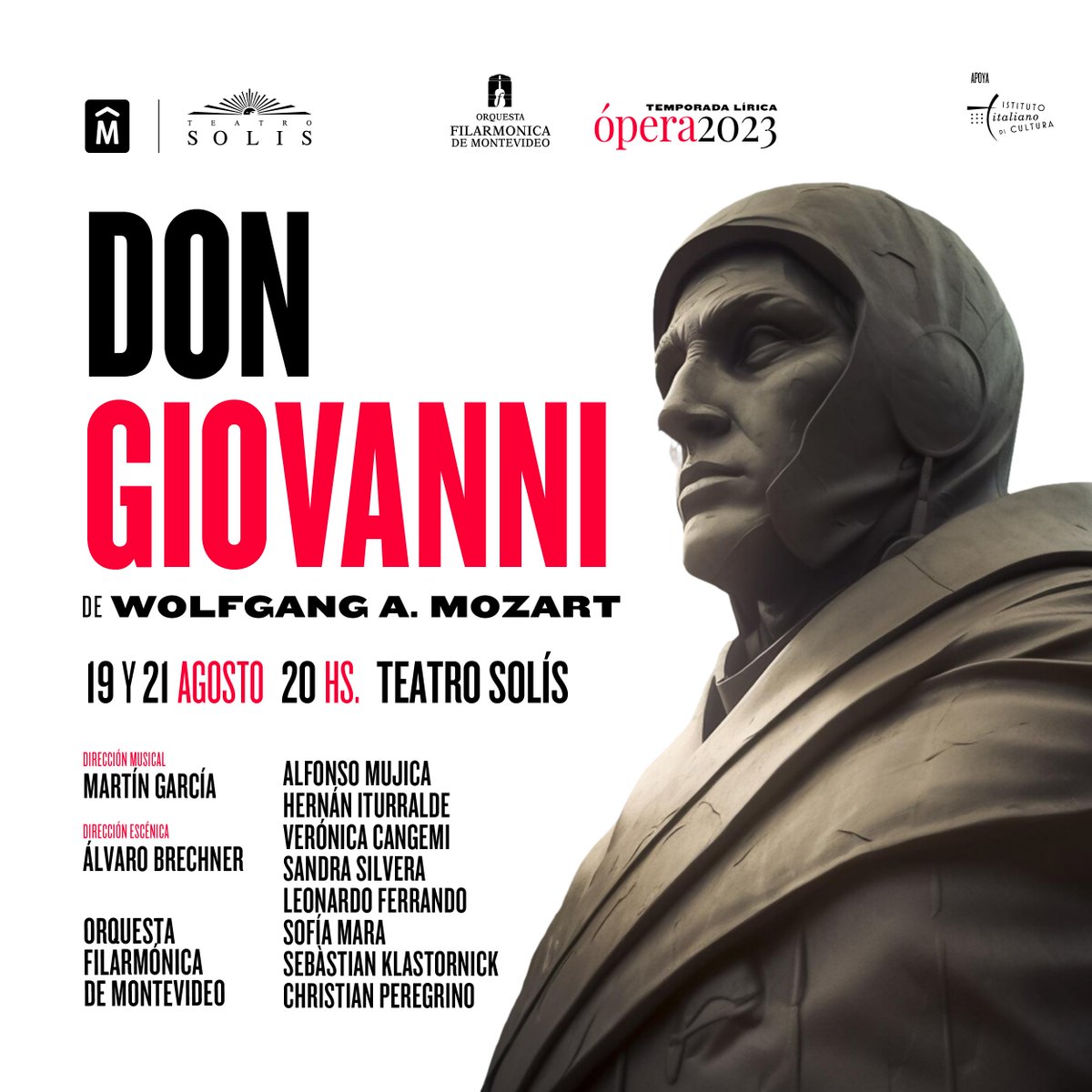 Don Giovanni: Teatro Solís presentó su segundo estreno lírico de 2023 goo.su/vBFp7E