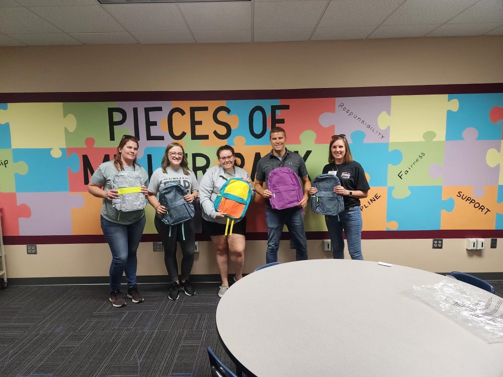 OPS_MillerPark's tweet photo. We are also SO THANKFUL to the @Costco community on 120th &amp; Dodge for their donation of backpacks for our students! We are ready for an incredible school year 🦁 #OPSProud #GoSimbas https://t.co/j6r12ay7BL