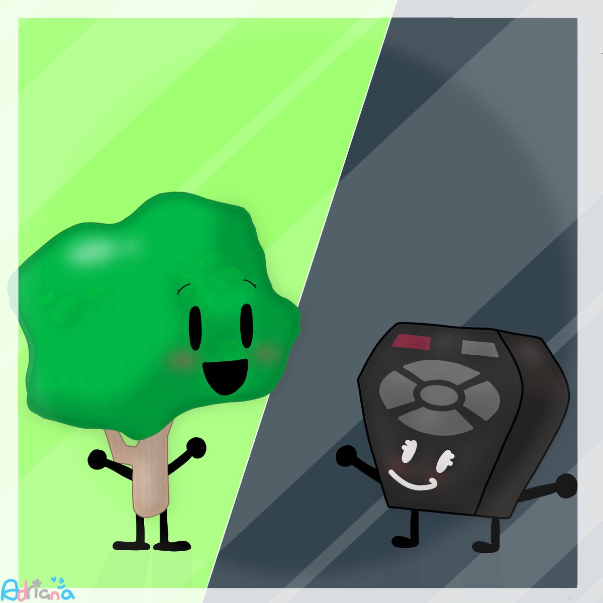 TheAdriSun's tweet photo. Tree and Remote!! ππ©Ά
I am now a big big fan of the BFDI series! These two are my favorite characters!!! :3
I hope ya like this new unexpected special post! :D
Tags: #artists #art #artistontwitter #adriana #drawing #artmoots #cute #fanart #tree #remote #bfdi #tpot #treemote https://t.co/vYzCyv91C9