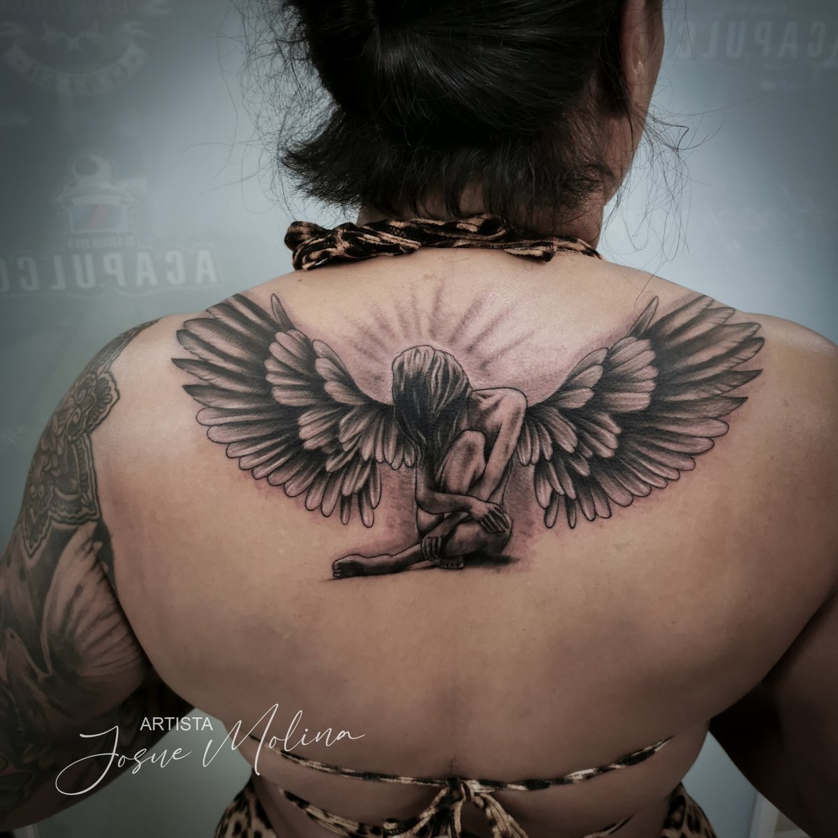 AcapulcoTCenter's tweet photo. Artista: Josue Molina
Citas e información al 744 481 1834 📞
#angel #angeltattoo #mujer  #viralpost #viral #tattoo #tatuajes #black #acapulco #mexico https://t.co/8tszNChDqp