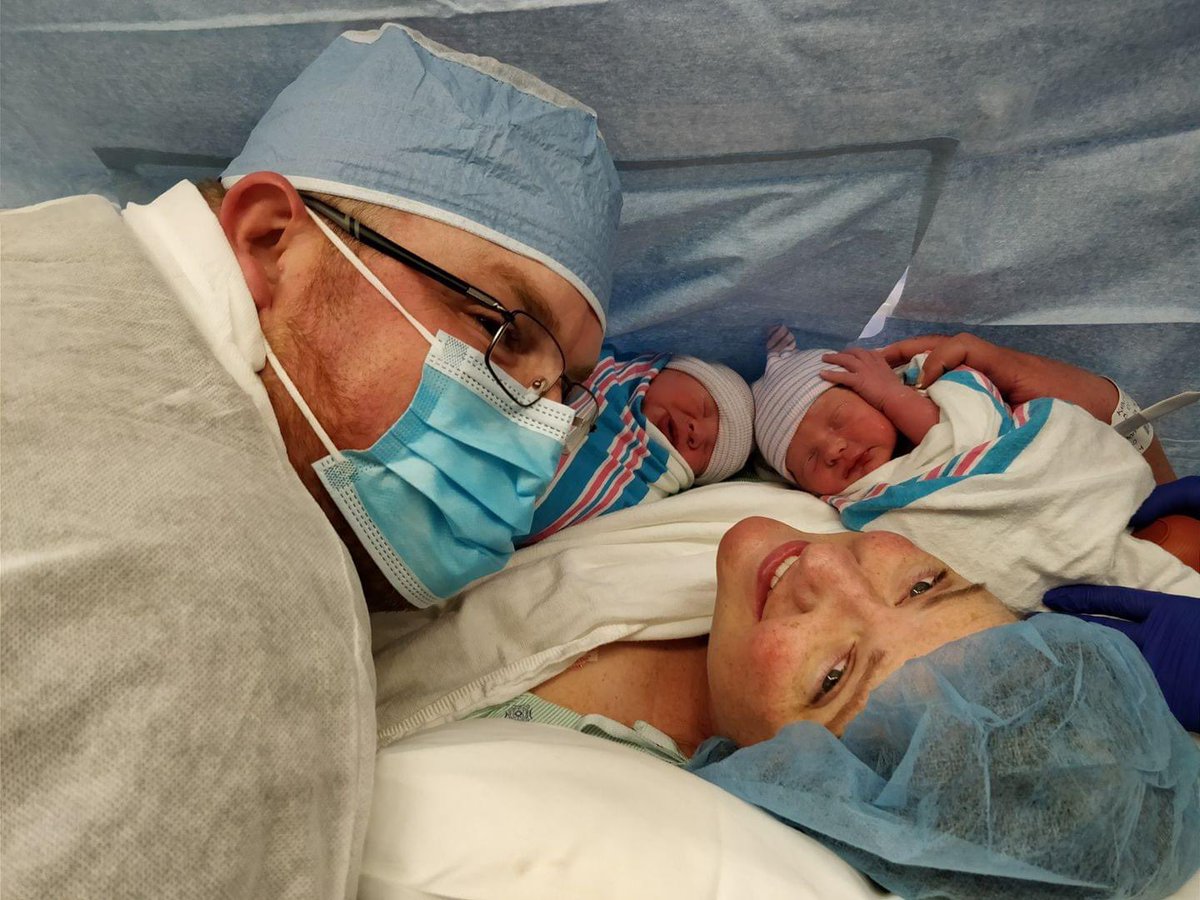 EduKatieA's tweet photo. How it started vs. how it’s going: BIRTHDAY EDITION!  Happy 6th Birthday to the 2 miracles we prayed for! Our hope for you 2 is that you never slow down, that you will always be best friends, &amp; that you never go a day without laughter.  Love you, my “son-shines”! @johncalexander https://t.co/j72Q8ROn3i
