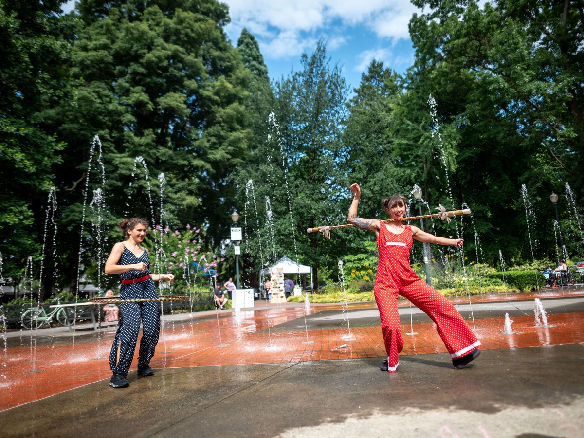 Party On, Portland! in Holladay Park was a huge success!
Thank you to everyone who joined us—over 400 of you! We loved the connections made &amp; the fun energy all afternoon. Big thanks to the <a href="/EcoLloyd/">Lloyd EcoDistrict</a> for making it all possible.
Read more on our blog: bit.ly/blogPOP23