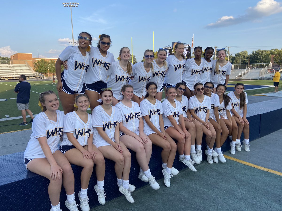 <a href="/WhitmerCHEER/">Whitmer Cheerleading</a> taking advantage of the scrimmage to get tuned up for the season.  Nice job ladies!