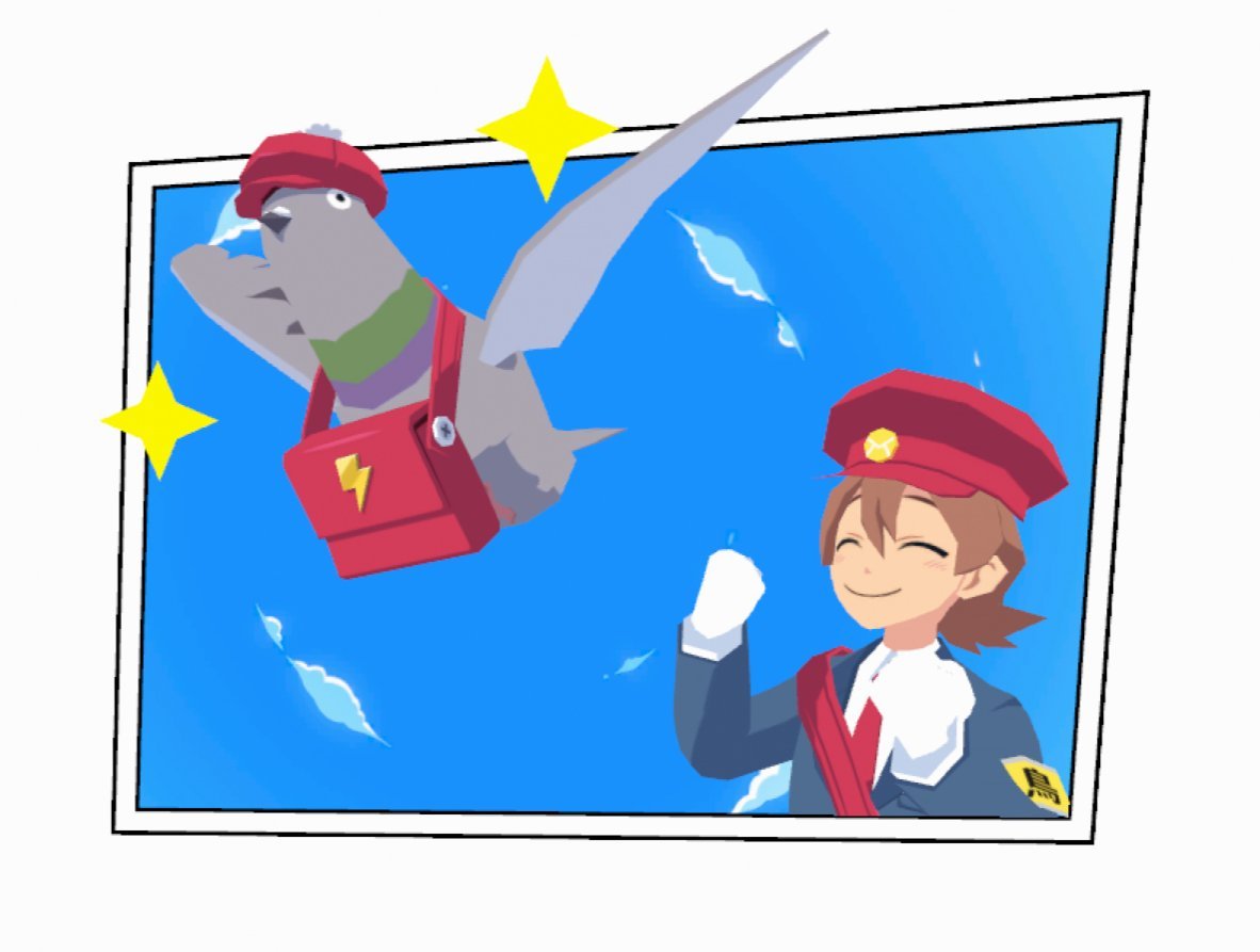 Did you know that today is Pigeon Day in Japan? Sushi Ben is written by Hato Moa, the creator of #HatofulBoyfriend!🐦

Meet our brave and reliable carrier pigeon...the ace of the Kotobuki Post Office... Pot-chan!✨📮

#鳩の日 #SushiBen