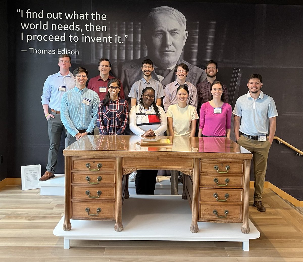 To our newest ⁦<a href="/GEResearch/">GE Research</a>⁩ Edisons: welcome to Niskayuna! We can’t wait to see the amazing things we will achieve together. #GEproud