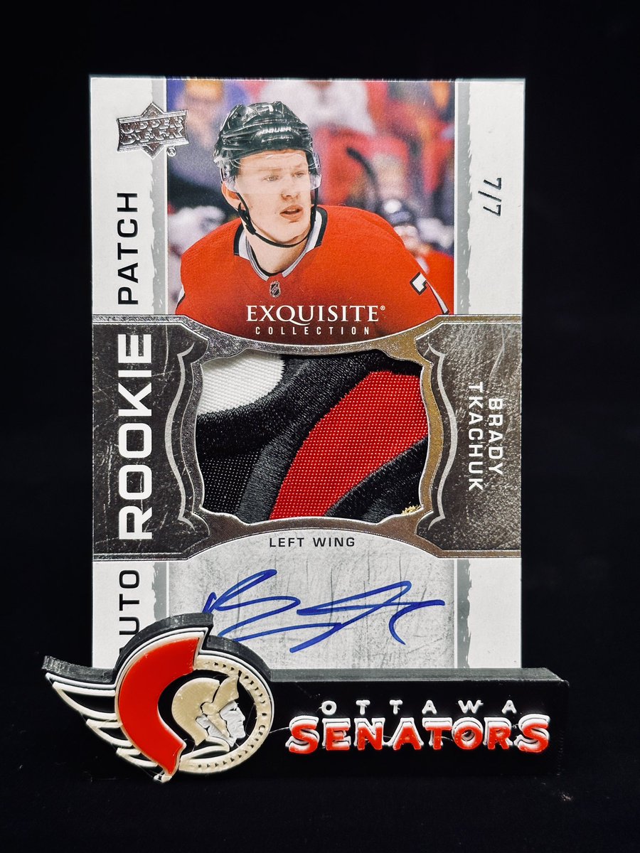 loudcollector's tweet image. 🚀 BOOM 🚀 

2018-19 Exquisite RPA 7/7

Big Boy Card!!

#sensarmy #leafssuck #upperdeckhockey