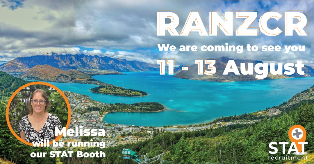 Queenstown today is the day! Melissa is running our booth at the RANZCR conference. Come and say hello, get some STAT goodies!
Melissa is keen to talk all things Radiology!