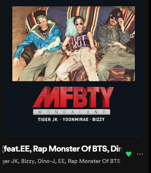 updatebangtan_'s tweet photo. #RM está creditado em "Buckubucku" como "Rap Monster Of BTS" , porém a musica não está linkada ao perfil oficial dele no spotify!

 Por favor envie e-mail para a BigHit e Feel Ghood Music, o template está no link abaixo: https://t.co/RgTZT47WEv
