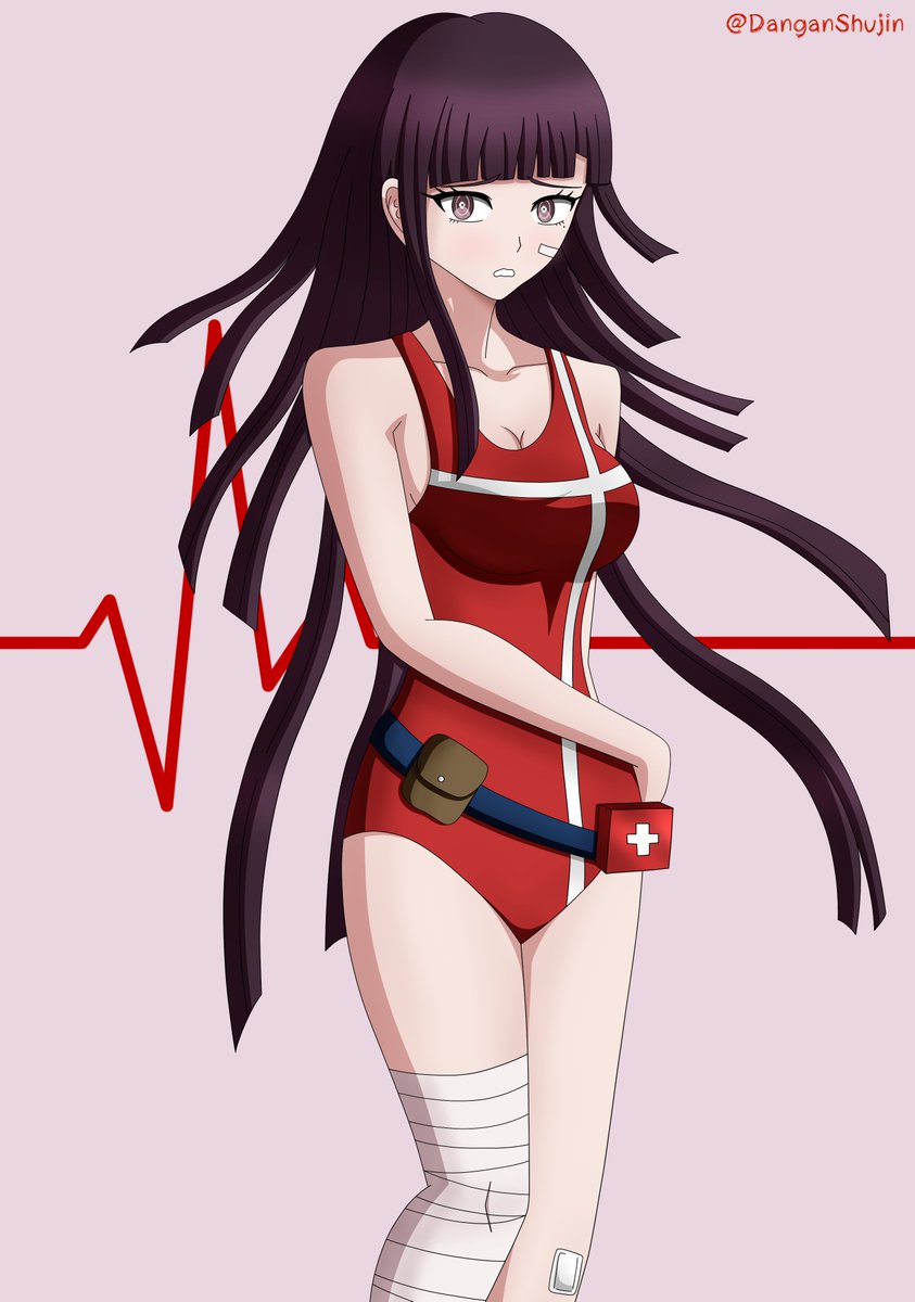 Mikan Tsumiki DRS Swimsuit Redesign #danganronpa #ダンガンロンパ