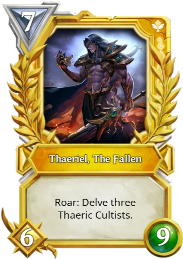 Thee_SamBam's tweet photo. Whelp, 
Today we got a Grail 👑

Why?

✅Extremely Versatile
✅Single Card Win Con
✅6/9 Stat line

It's One of, If not the Strongest Legendary in @GodsUnchained 

I Regret Nothing 😁 https://t.co/qAEys1oZX9