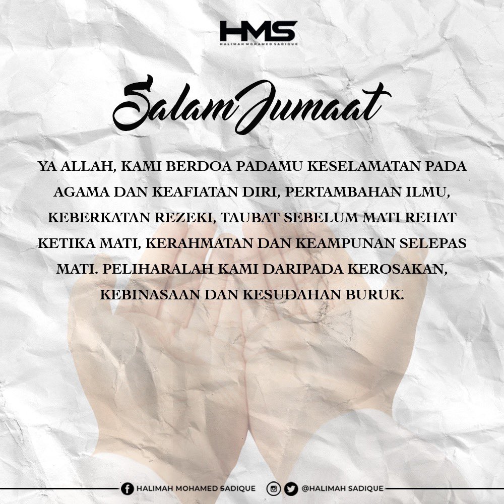 Salam Jumaat
11 Ogos 2023 | 24 Muharram 1445H