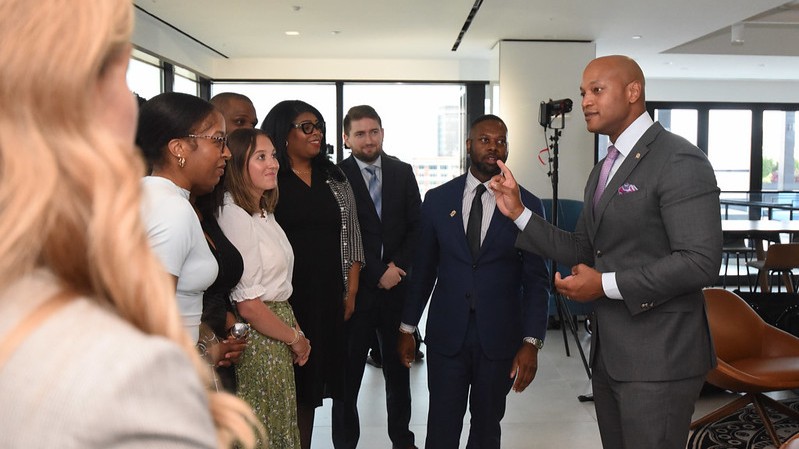 I met with members of our cabinet and community leaders in Baltimore to move forward with our plan to build the Red Line. I've been clear from the beginning that our administration would revive the Red Line and provide greater public transit to Baltimore. This is going to happen.