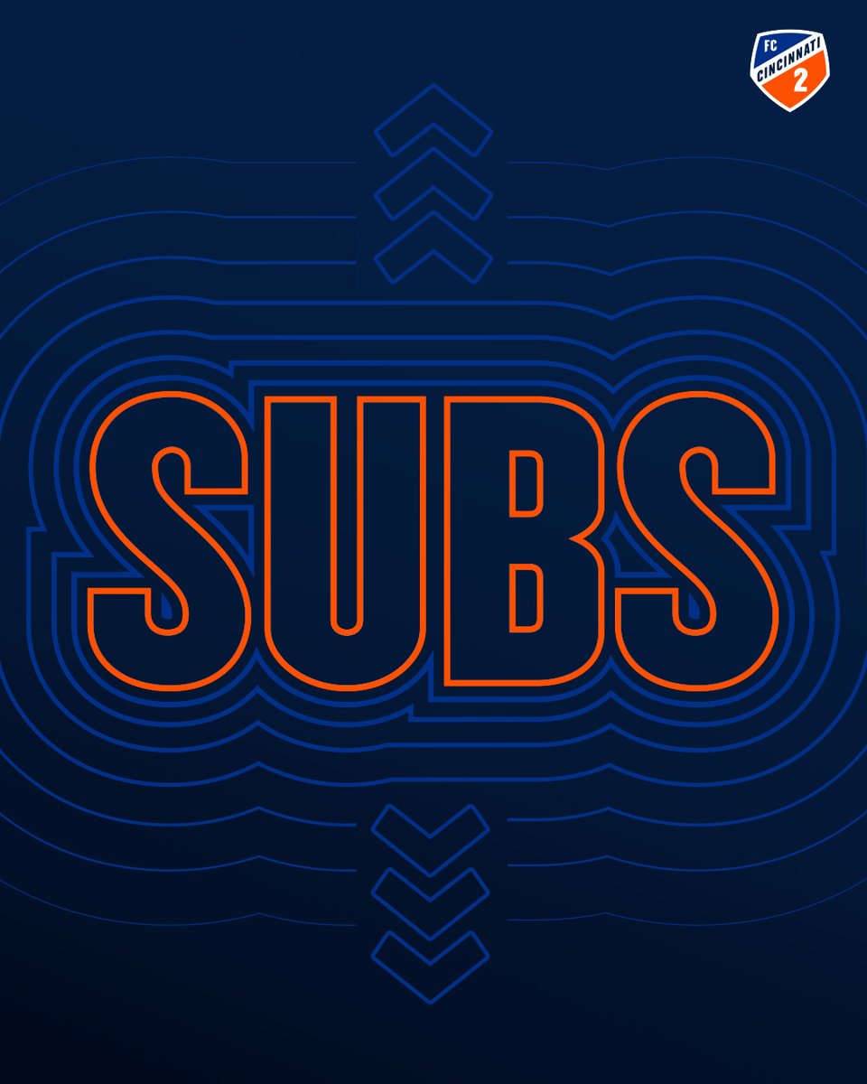 FCCincinnati2's tweet photo. 46' | Substitution at the half for #FCC2.
➡️ Haroun Conteh
⬅️ Isaiah Foster https://t.co/pNMLweTgbz