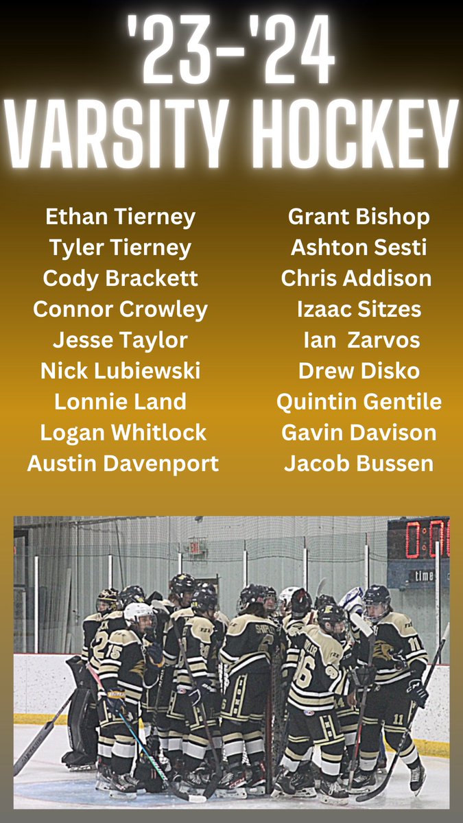 Your '23-'24 Varsity Hockey Team!
