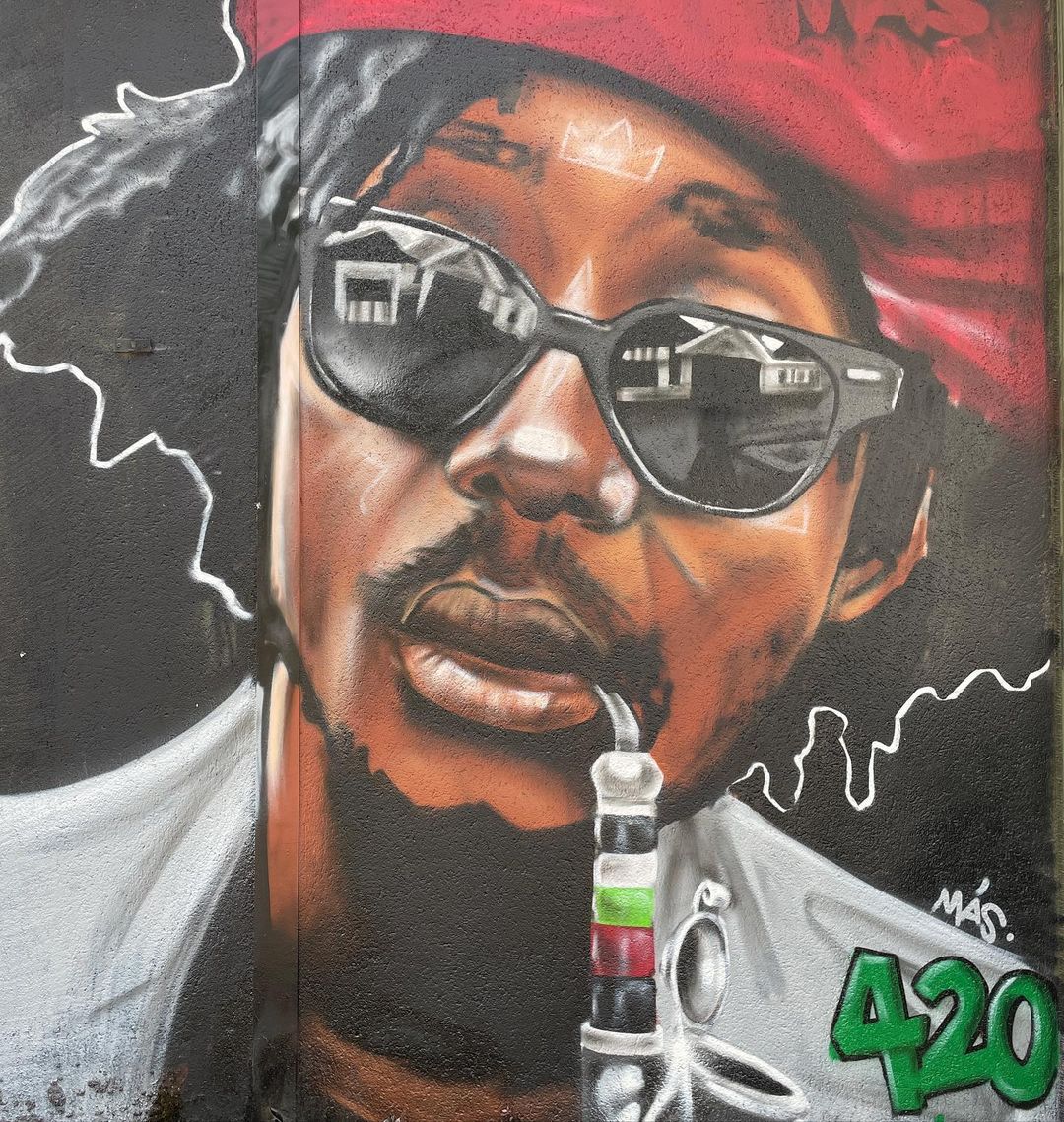 PeterTosh's tweet photo. Today’s #ToshTuesday feature is from @mas_ter_crew with this righteous mural of Peter. Have you stumbled upon this Tosh street art?

#PeterTosh #PeterToshArt https://t.co/HzD7O6z0Ur