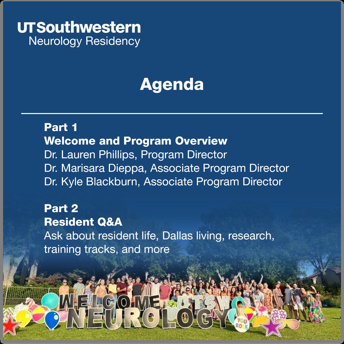 UTSW Neurology Residency tweet media