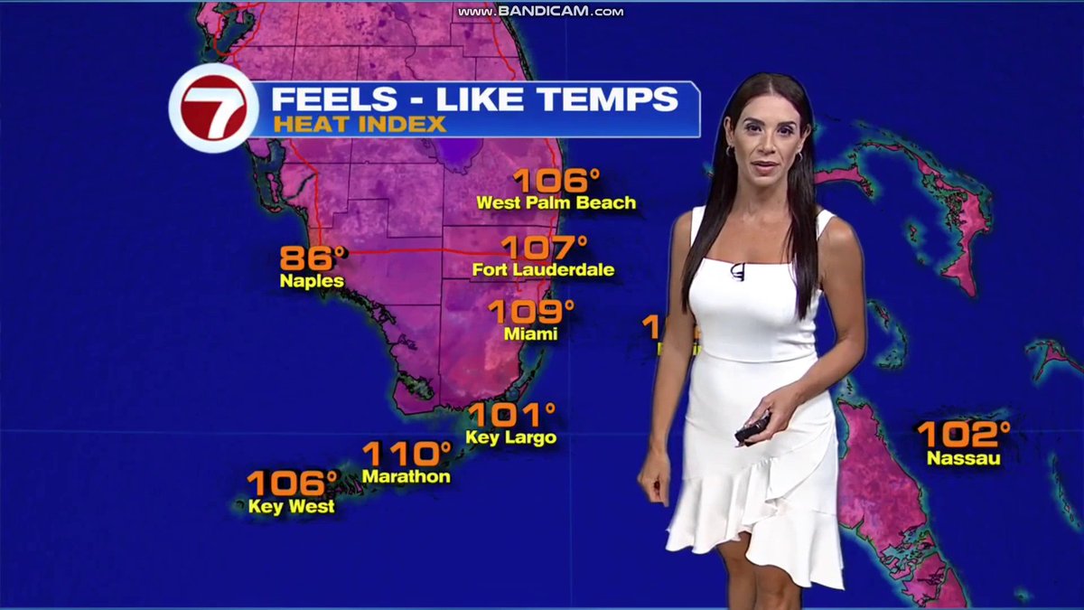 NewsWatcher102's tweet photo. Part 1: @ErikaDelgadoWx so gorgeous/SEXY/very pretty in white from earlier today! 😍🤩💘🔥❤️🤍 #FlWx #MiamiWx #WSVN #ErikaDelgado https://t.co/qhnkZ2rD0h