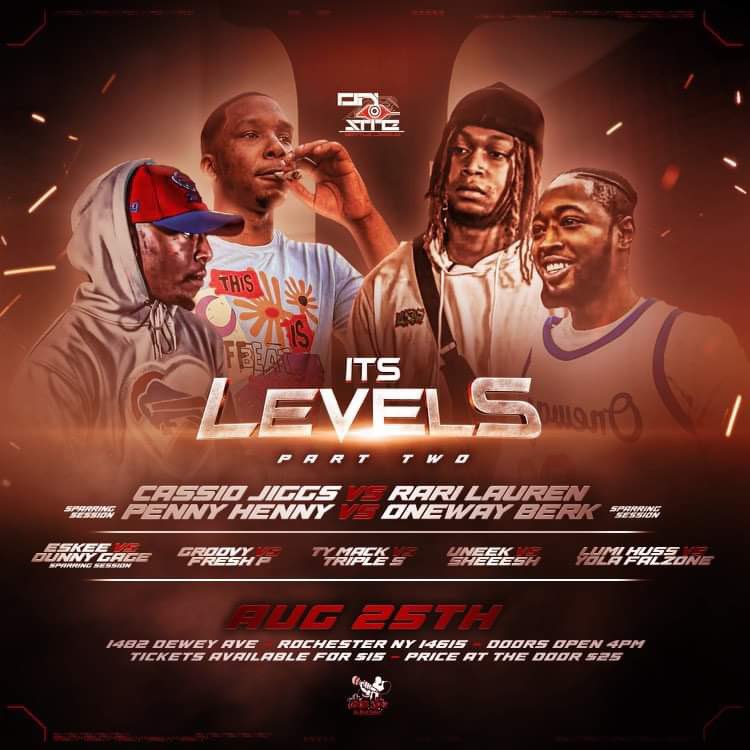 chino456's tweet photo. 🗽🌪️🛣️🏚️
August 25th😈
“ITS LEVELS” Part Two
5-9pm at RAAB Entertainment 1482 Dewey Ave
Tickets 🎟️ are 15$ Now Pre-Sale
At the door🚪It will cost ya more💵💯
You Don’t want to miss this event🤘🏼
#UpstateSpinsDaBlock
#OnsiteOrNothin https://t.co/L8dlDw5S4U