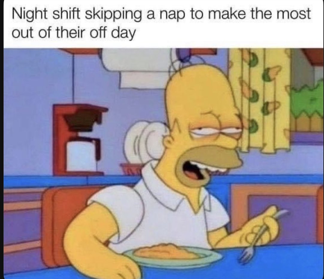 Relatablehustl1's tweet photo. 🫡 #relatable #relatablehustle #memes #nightshift #humor https://t.co/SxvxpuXdeR