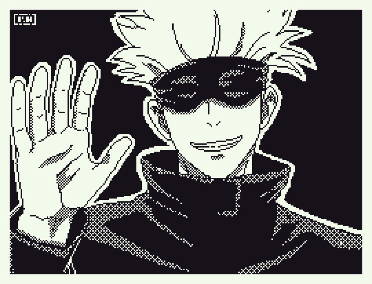 Gojo Satoru
#pixelart #ドット絵 #jjk #jujustukaisen