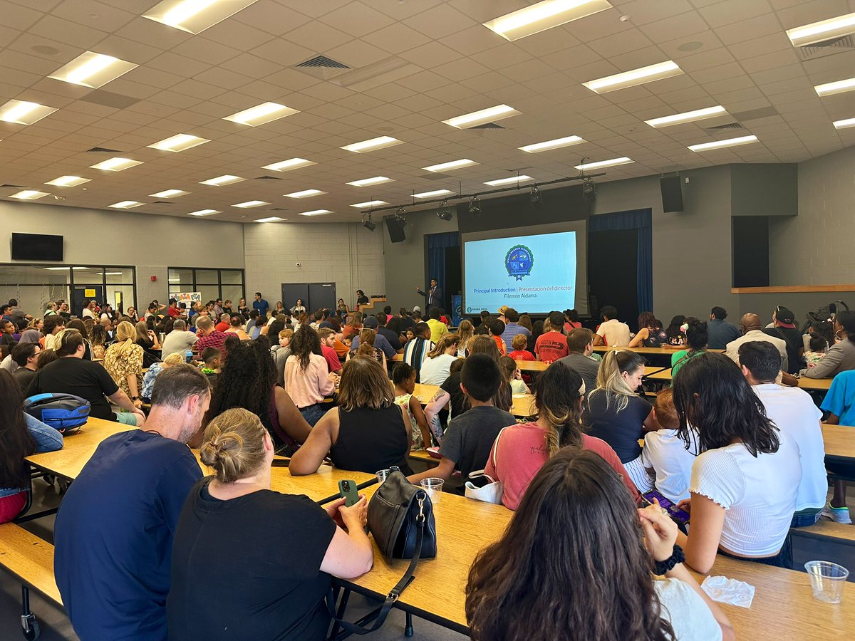 Amanda Horn (@ahornhisd) on Twitter photo We had the privilege of welcoming our <a href="/WellsBranchAIA/">Wells Branch AIA</a> families this evening for Meet the Teacher! Our community also had the chance to meet our new awesome leader, <a href="/MaestroAldama/">Filemón E. Aldama</a>
Huge thanks to our <a href="/RoundRockISD/">Round Rock ISD</a> support system for helping us pull off this event. <a href="/myam2/">Dr. Mya Mercer</a> 💙💚 We had the privilege of welcoming our <a href="/WellsBranchAIA/">Wells Branch AIA</a> families this evening for Meet the Teacher! Our community also had the chance to meet our new awesome leader, <a href="/MaestroAldama/">Filemón E. Aldama</a>
Huge thanks to our <a href="/RoundRockISD/">Round Rock ISD</a> support system for helping us pull off this event. <a href="/myam2/">Dr. Mya Mercer</a> 💙💚