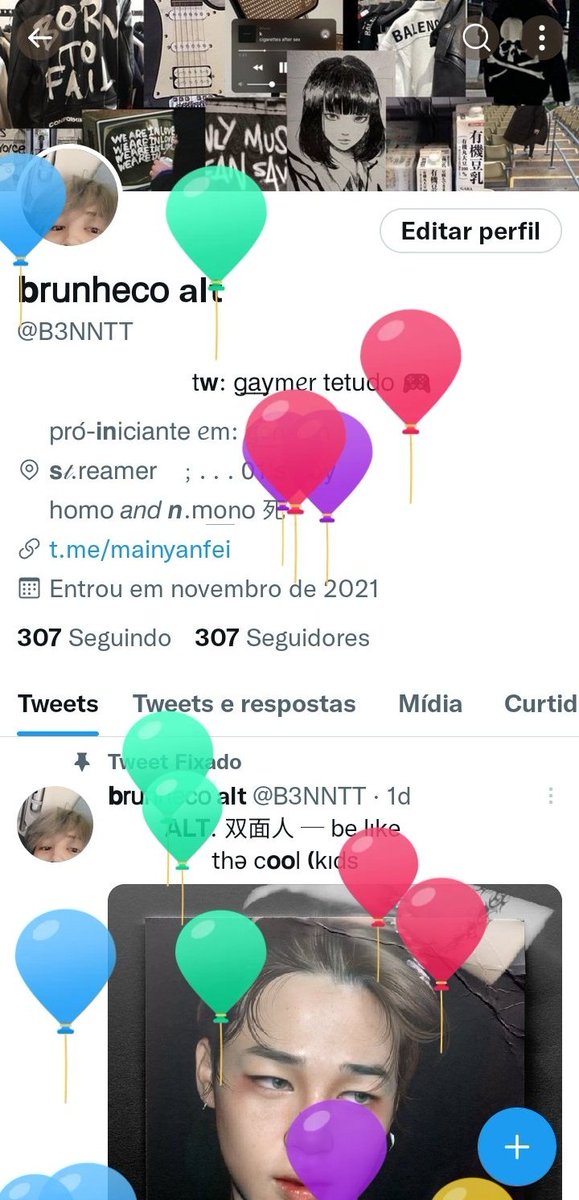 tenho q dize um negocio p voces