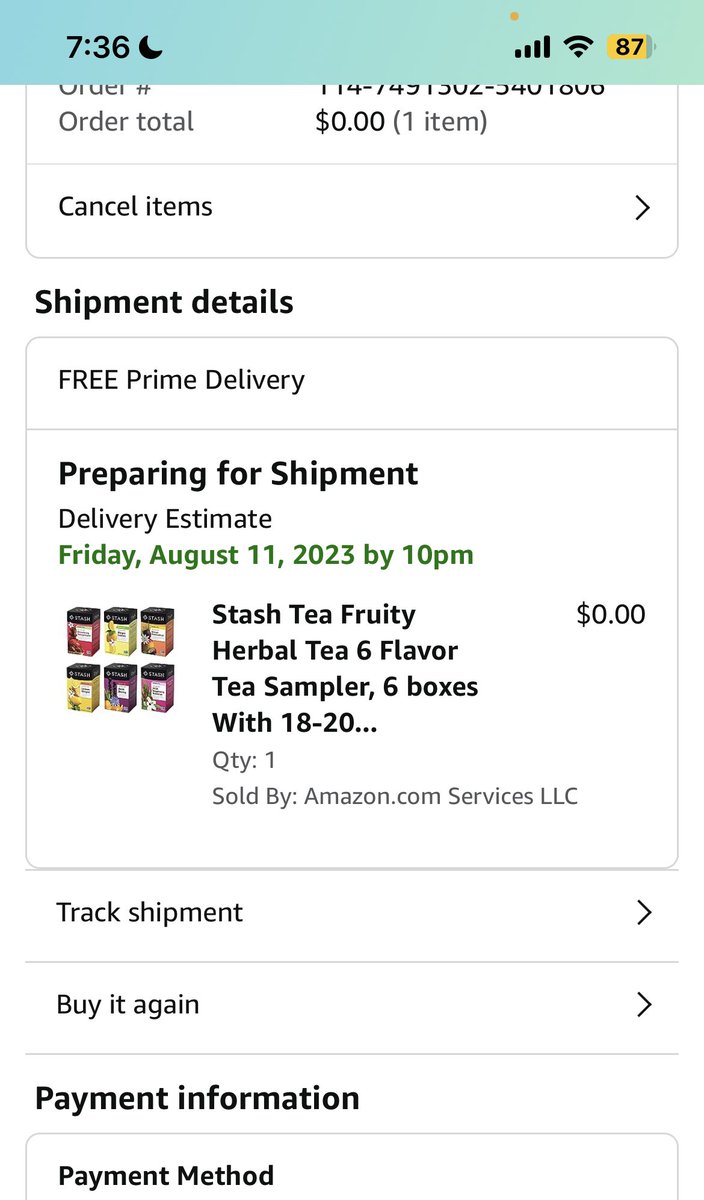 FREE TEA! Thank you <a href="/SaveMoneyAIO/">Save Money</a>