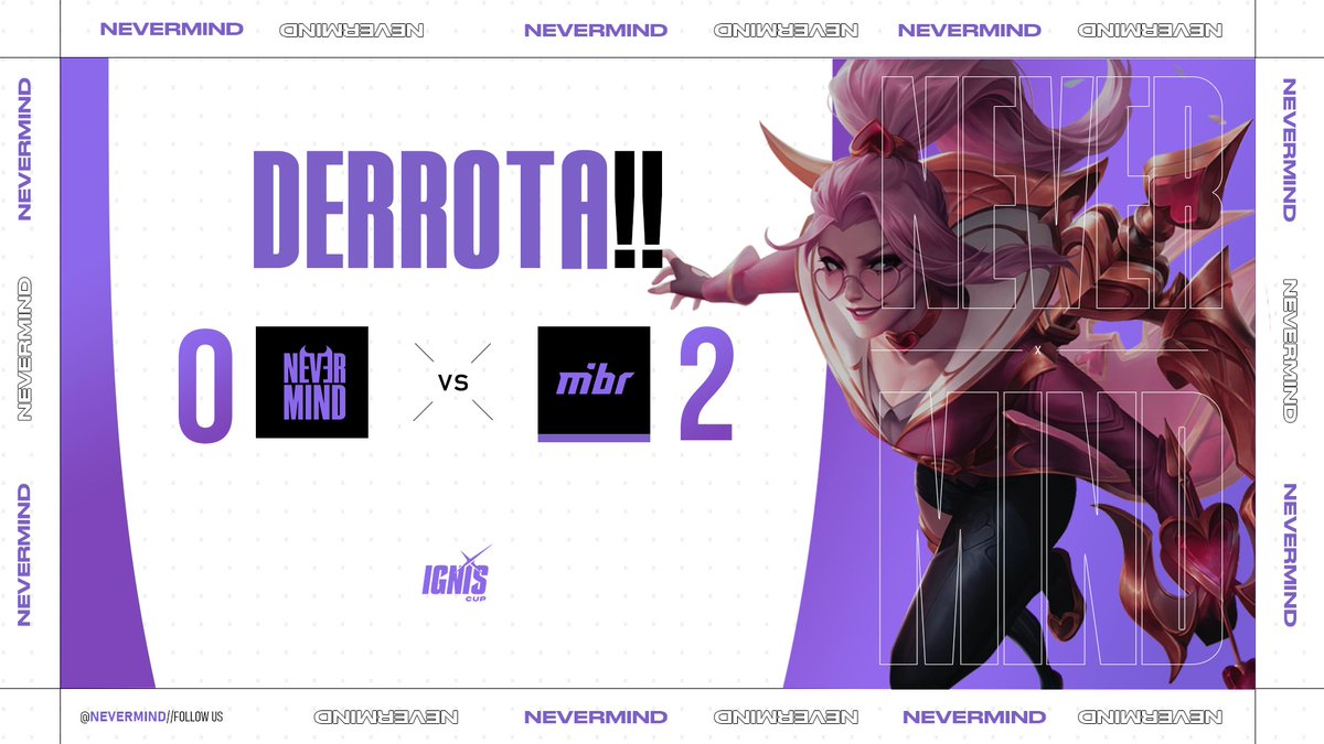 NVMgg_'s tweet photo. Iniciamos nossa jornada na Goddess Tour com uma derrota, mas nossas meninas estão determinadas a buscar um resultado melhor nas próximas qualificatórias.
GGWP, @MIBR! 💜
#GoNVM 🦉⚡️ https://t.co/Jo9dlz0iV3