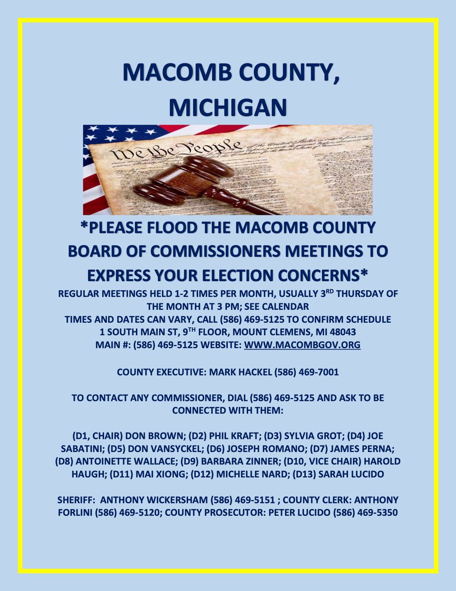 MrSausageGet's tweet photo. #Michigan #MacombCounty #ElectionFraud #Detroit #MountClemens #2020Election #2022Election #2024Election #WeThePeople https://t.co/F5GidcRuZl