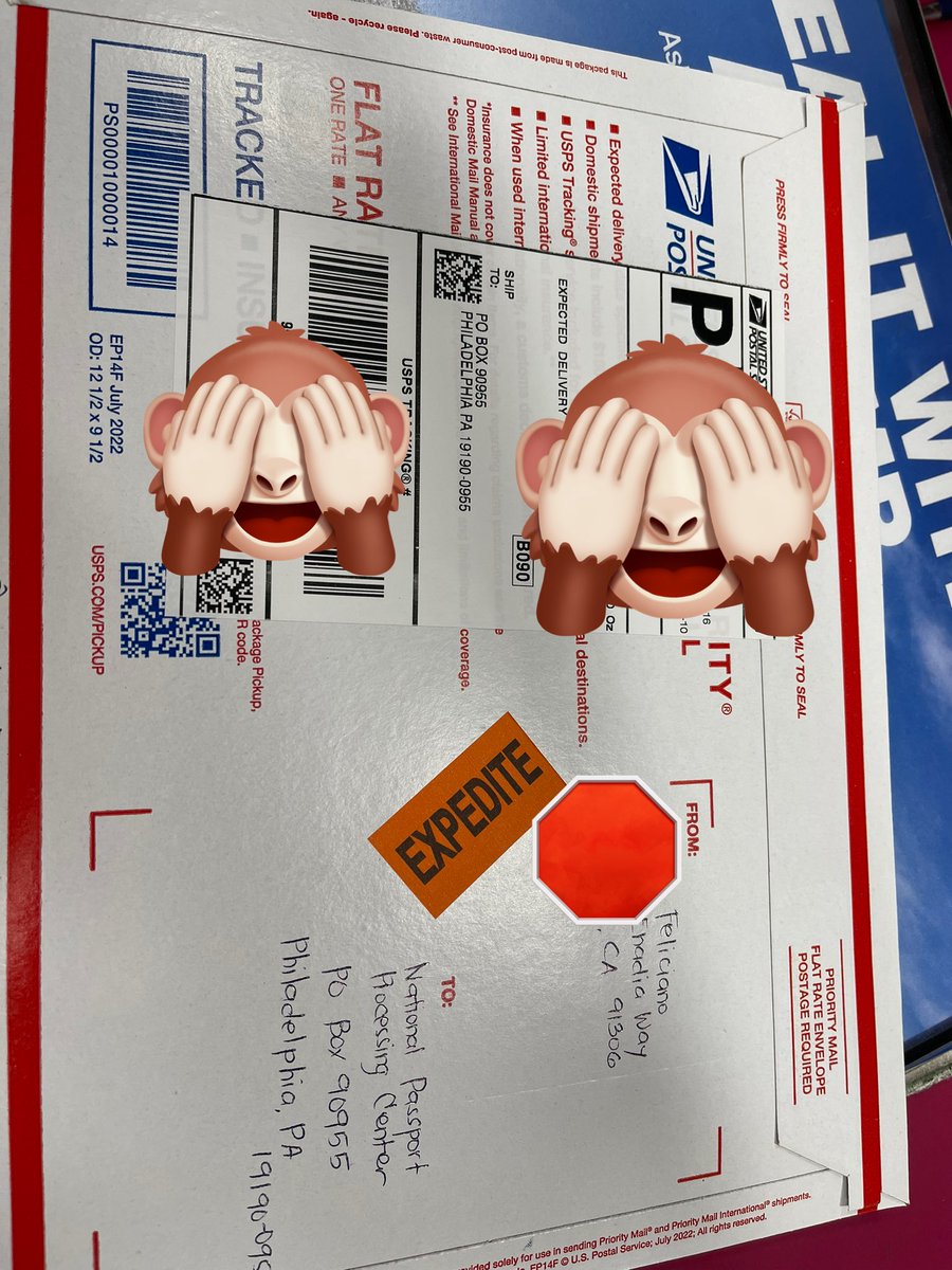 heyitsEllaine's tweet photo. Guess who waited to renew her passport &amp; now have to pay extra to expedite it 😅🙈 https://t.co/omBEeDqfWR