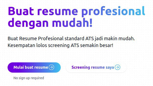 LokerHQ's tweet photo. 5/5 &amp; Bonus

Design No 2, lolos ATS No 1.

Ingat ya kamu lagi cari kerja, bukan lomba design biography!

Salah satu tool yang bisa kamu coba buat design CV kamu adalah ResumeHQ.

Kamu bisa design CV standard ATS gratis!

Gak perlu bayar, gak perlu daftar.
https://t.co/xTkydwkUhR https://t.co/40UgJ9JdAR